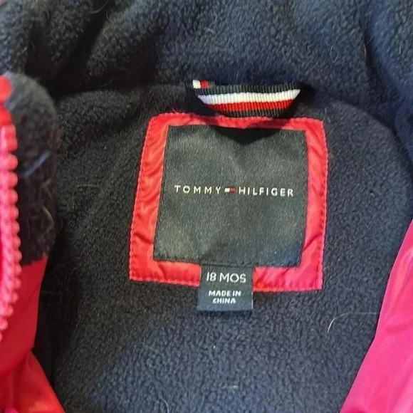 Tommy Hilfiger Kids Puffer Coat 18 Months - Picture 4 of 7